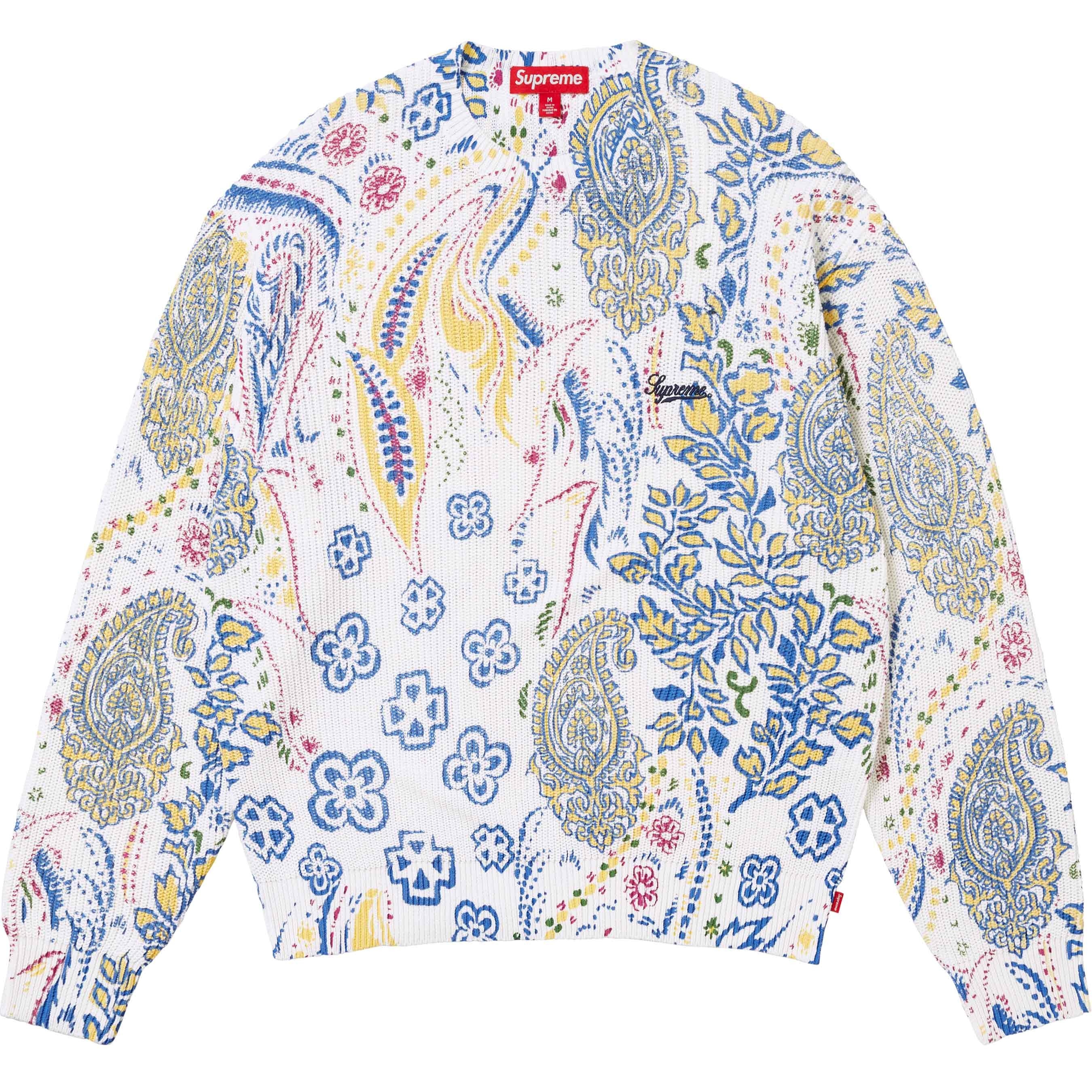 Printed Paisley Sweater view 4